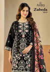 Zubeda Vol 4 By Azara Lawn Cotton Dress Material Wholesalers In Surat
